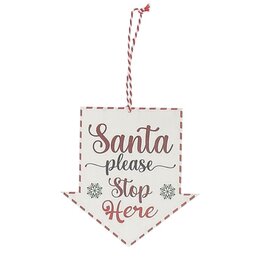 Wanddeco 12x12cm wit hout