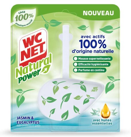 WC Net wc blok 36,5g natural power - jasmine & eucalyptus