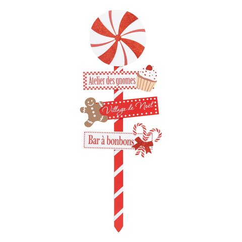 Wegwijzer H110cm met snoep