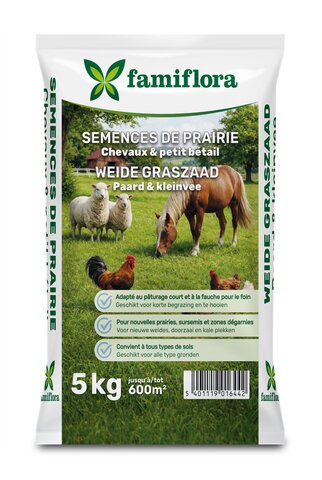 Weide Graszaad Paard & Kleinvee 5kg - afbeelding 4