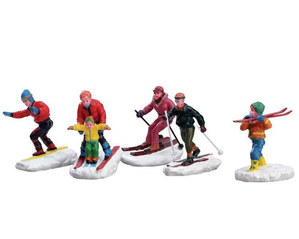 winter fun figurines