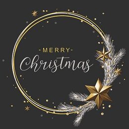 Wishing Ring black 25x25cm