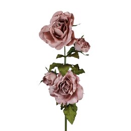Zijdebloem roze fluweel 26x132cm